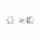 Серебряные серьги АЛЬКОР 02-1194/0АКК-00 с ювелирным кристаллом
