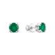 Серебряные серьги АЛЬКОР 02-1195/00АГ-00 с агатом