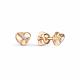 Серебряные серьги АЛЬКОР 02-1220/ПЗ0Б-00 с бриллиантом