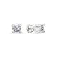 Серебряные серьги АЛЬКОР 02-1253/00КЦ-00 с фианитом