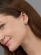 Серебряные серьги АЛЬКОР 02-2142/0ТЗК-00 с танзанитом и ювелирным кристаллом