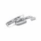 Серебряные серьги АЛЬКОР 02-2155/00КЦ-00 с фианитом