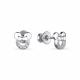 Серебряные серьги АЛЬКОР 02-2268/00КЦ-00 с фианитом