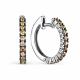 Серебряные серьги АЛЬКОР 02-2285/0М92-17 с фианитом