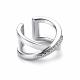 Одиночная серьга из серебра АЛЬКОР с Swarovski 02-2588/00СВ-00