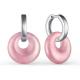Серебряные серьги АЛЬКОР 02-2886/00РК-00 с кварцем