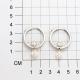 Серебряные серьги АЛЬКОР 02-3068/0ЖСВ-00 с жемчугом