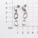 Серебряные серьги АЛЬКОР 02-3083/0000-00