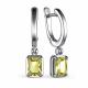 Серебряные серьги АЛЬКОР 02-3148/00КЛ-00 с кварцем