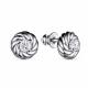 Серебряные серьги АЛЬКОР 02-3151/00ГХ-00 с горным хрусталём