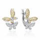 Серебряные серьги Platina 02-3176-00-404-0200 с фианитом