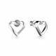 Серебряные серьги АЛЬКОР 02-3202/00КЦ-00 с фианитом