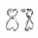Серебряные серьги АЛЬКОР 02-3207/00КЦ-00 с фианитом