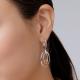 Серебряные серьги АЛЬКОР 02-3232/00ЦТ-00 с цитрином