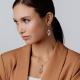 Серебряные серьги АЛЬКОР 02-3289/000Б-00 с бриллиантом