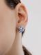 Серебряные серьги АЛЬКОР 02-3338/ЭМ86-00