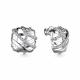Серебряные серьги АЛЬКОР 02-3347/00КЦ-00 с фианитом