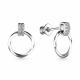 Серебряные серьги АЛЬКОР 02-3382/00КЦ-00 с фианитом