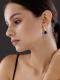 Серебряные серьги АЛЬКОР 02-3739/00ОН-00 с ониксом