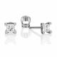 Серьги из белого золота Platina 02-3821-00-401-1120 с фианитом