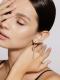 Серебряные серьги АЛЬКОР 02-3882/00КЦ-00 с фианитом