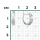 Серьги из белого золота Platina 02-4064-00-401-1120 с фианитом