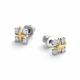 Серебряные серьги АЛЬКОР 02-4217/00КЦ-18 с фианитом