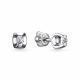 Серебряные серьги АЛЬКОР 02-4245/000М-00 с муассанитом