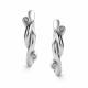 Серебряные серьги АЛЬКОР 02-4332/00КЦ-00 с фианитом