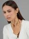 Серебряные серьги АЛЬКОР 02-4343/БРТБ-00 с топазом и бриллиантом