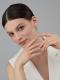 Серебряные серьги АЛЬКОР 02-4347/00КЦ-00 с фианитом