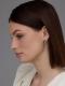 Серебряные серьги АЛЬКОР 02-4362/00ГР-17 с фианитом и гранатом