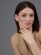 Серебряные серьги АЛЬКОР 02-4395/000Б-00 с бриллиантом