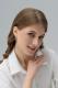 Серебряные серьги АЛЬКОР 02-4421/00ТБ-00 с топазом и фианитом