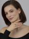 Серебряные серьги АЛЬКОР 02-4427/0ЧБК-00 с ювелирным кристаллом