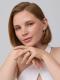 Серебряные серьги АЛЬКОР 02-4429/0ЮСТ-00 с ювелирным кристаллом