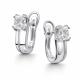 Серебряные серьги АЛЬКОР 02-4438/00ГХ-00 с горным хрусталём