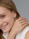 Серебряные серьги АЛЬКОР 02-4464/00ТБ-00 с топазом и фианитом