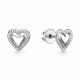 Серебряные серьги АЛЬКОР 02-4485/0000-00
