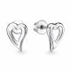 Серебряные серьги АЛЬКОР 02-4489/0000-00