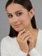 Серебряные серьги АЛЬКОР 02-4518/00КЦ-00 с фианитом