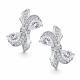 Серебряные серьги АЛЬКОР 02-4551/00КЦ-00 с фианитом