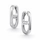 Серебряные серьги АЛЬКОР 02-4573/0000-00