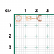 Золотые серьги Platina 02-4608-00-401-1110 с фианитом