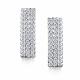 Серебряные серьги АЛЬКОР 02-4613/00КЦ-00 с фианитом
