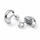 Серебряные серьги АЛЬКОР 02-4690/0000-00