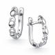 Серебряные серьги АЛЬКОР 02-4747/0000-00