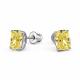 Серебряные серьги АЛЬКОР с бриллианитом 02-4764/0БТ6-00