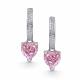 Серебряные серьги АЛЬКОР 02-4767/0БТ5-00 с фианитом