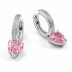 Серебряные серьги АЛЬКОР 02-4767/0БТ5-00 с фианитом